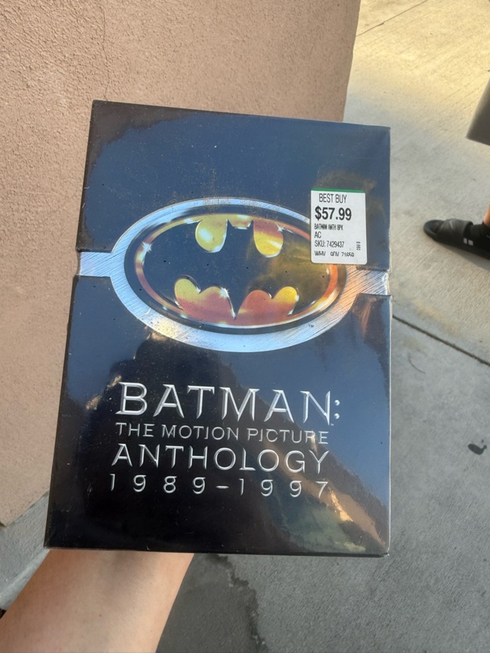 Batman Black and Yellow Motion Picture Anthology 1989-1997